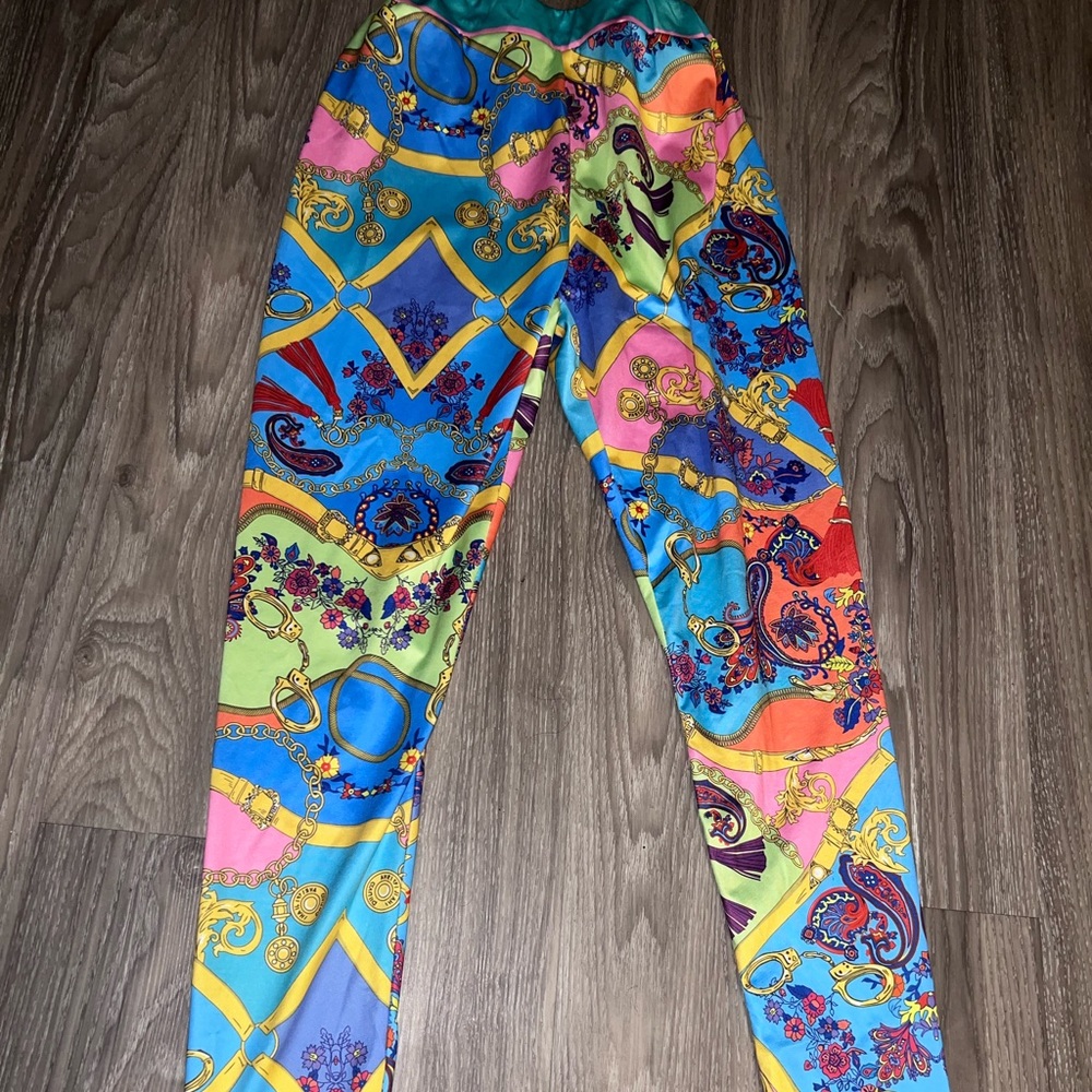 Versace Print Pants
